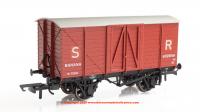 OR76BAN004 Oxford Rail GE Banana Van Patched SR 632849